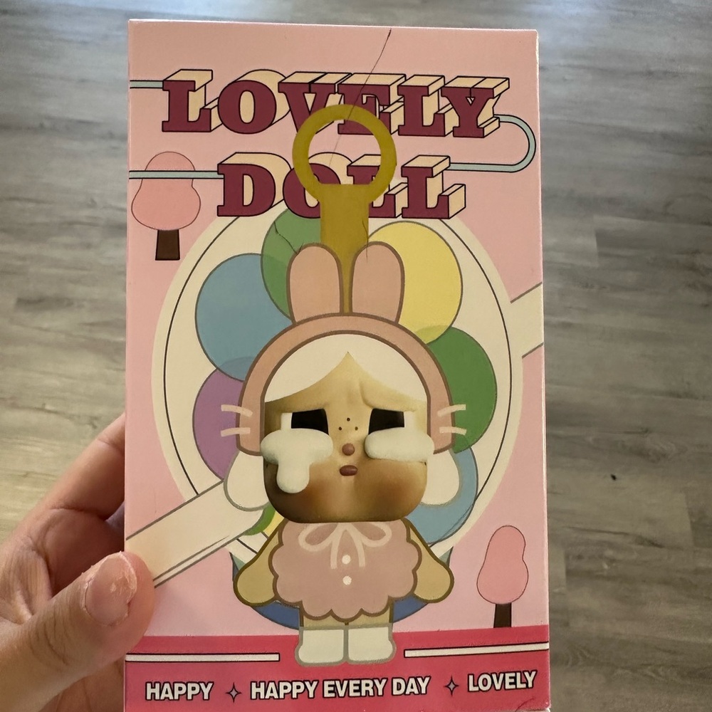 Lovely Doll Cry Baby Surprise Plush Keychain